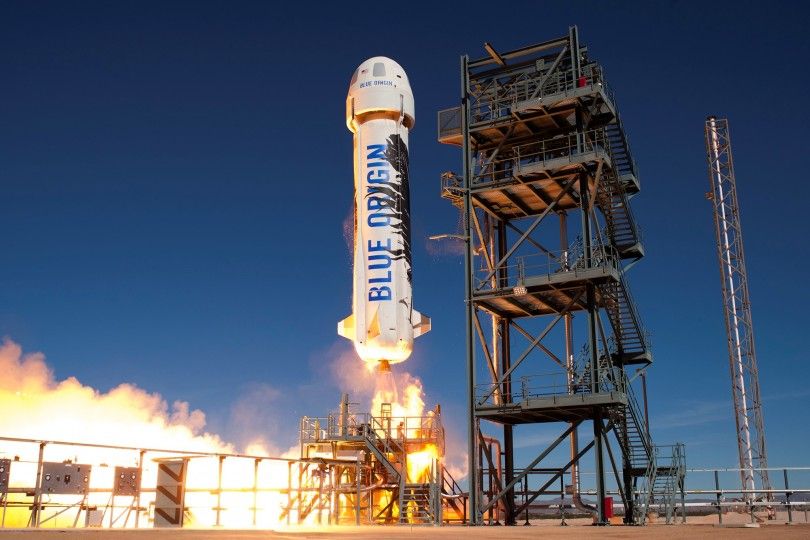 Blue Origin ракета космос
