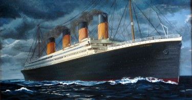 Титаник корабль море