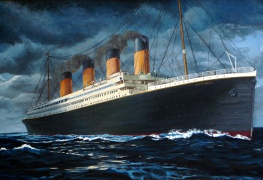 Титаник корабль море