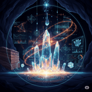 математика сталагмиты кристаллы