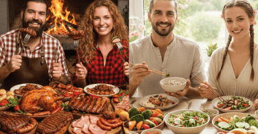 мясоеды вегетарианцы еда питание